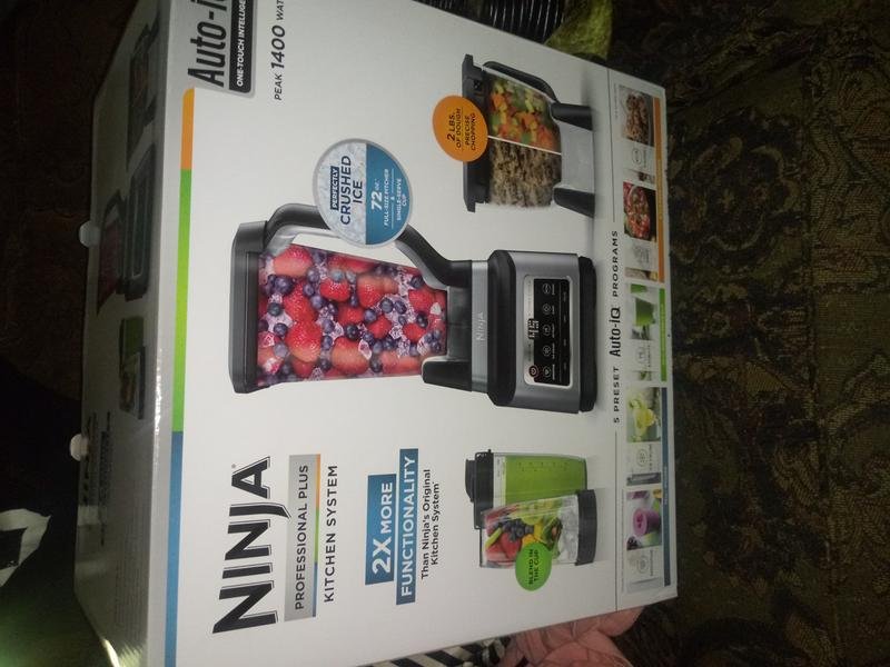 Ninja Kitchen System packaging after delivery